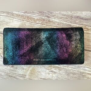 aimee kestenberg wallet snap close metallic leather